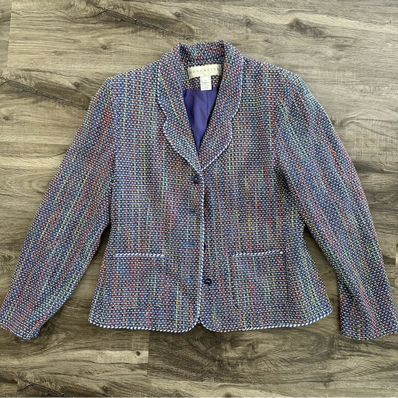 VITNAGE Women's Multicolor Tweed Jacket - Picture 1 of 4